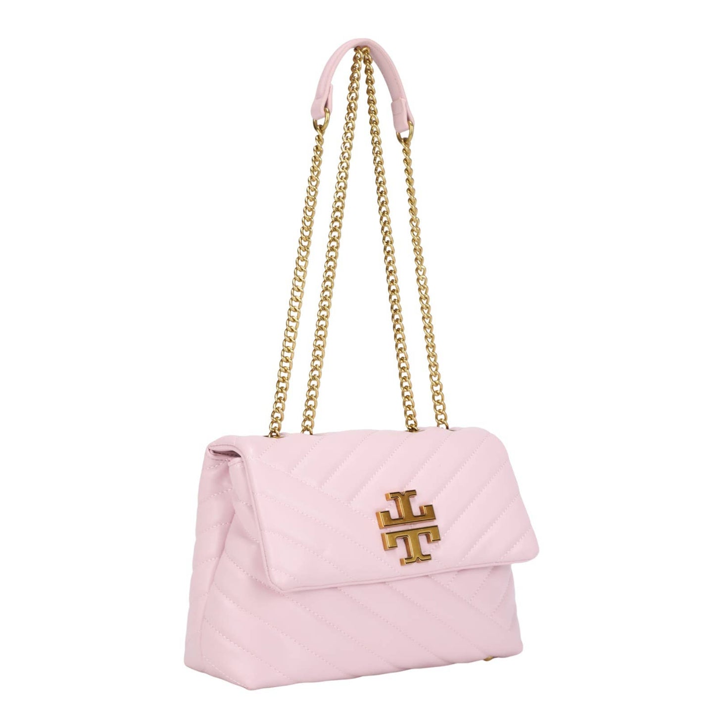 Quilted Chain Link FlapShoulder Bag 