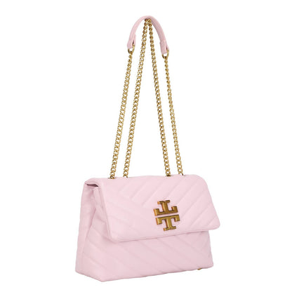 Quilted Chain Link FlapShoulder Bag 