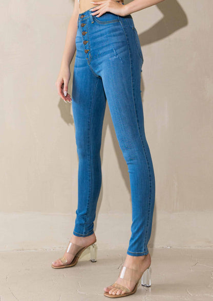 Zero Skinny Jeans by Vibrant Muse