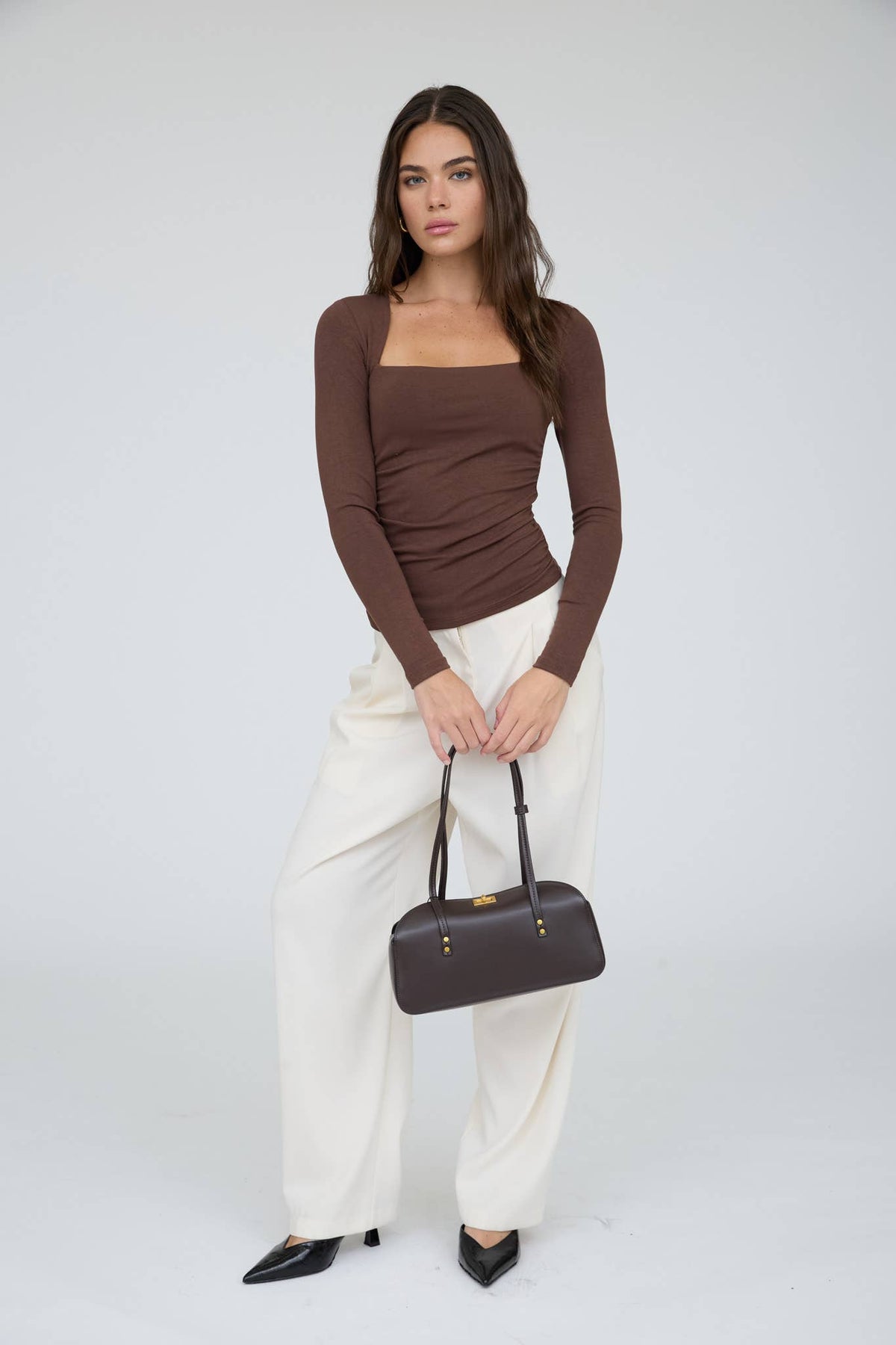 SQUARE NECKLINE TOP