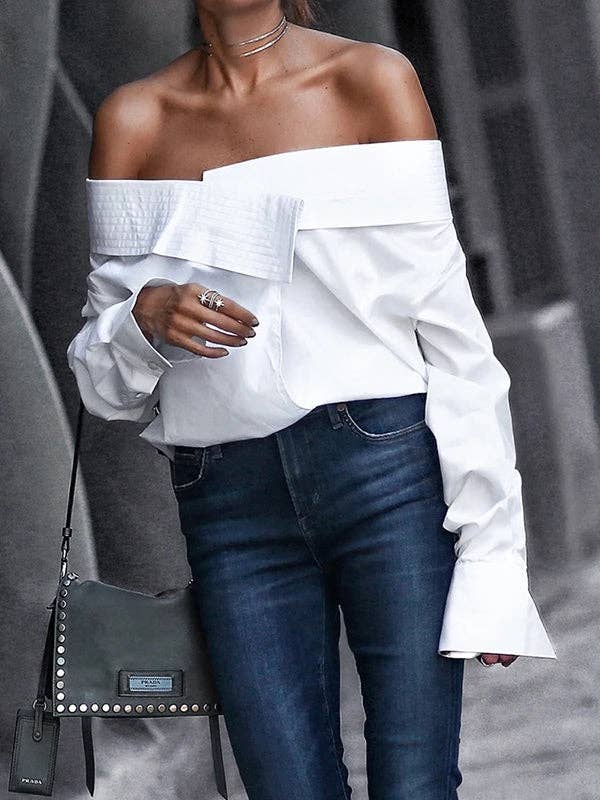The Cree Off The Shoulder Blouse