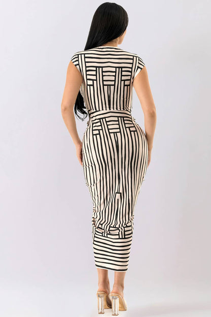 Sanina Bodycon Midi Dress