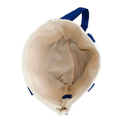 ZPB Sorority Thick Canvas Embroidered Tote Bag