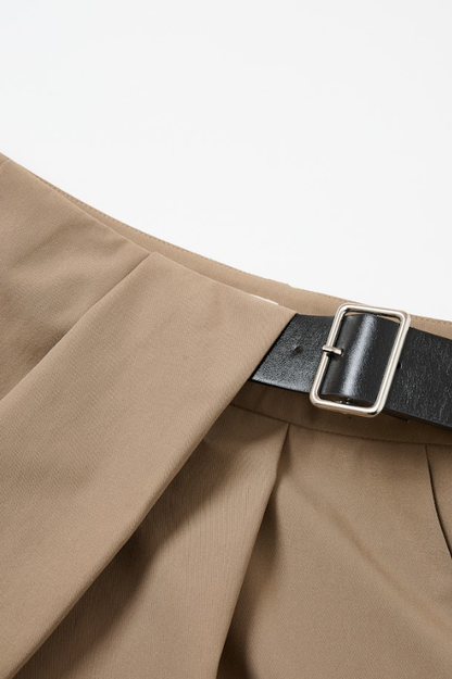 Axelle Asymmetrical Pleated Pants by Rivir