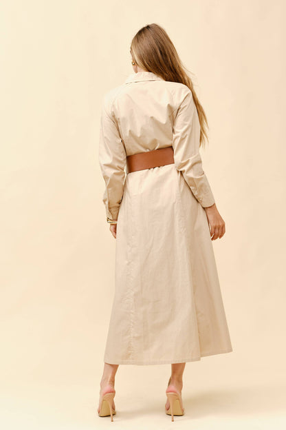 Jordan Long Shirt Dress