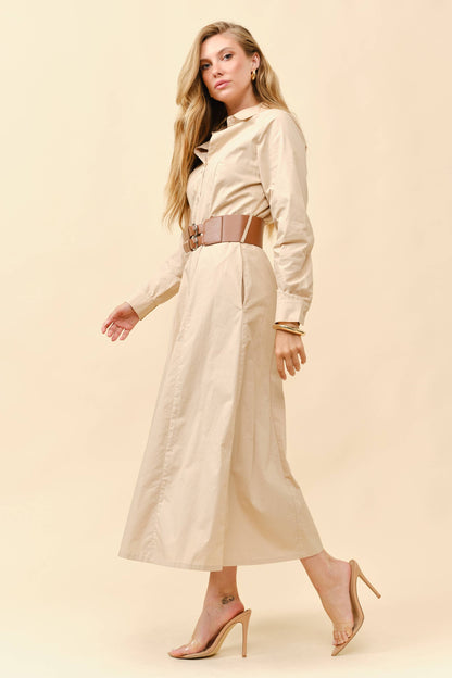 Jordan Long Shirt Dress