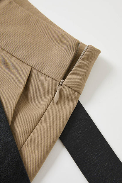 Axelle Asymmetrical Pleated Pants by Rivir