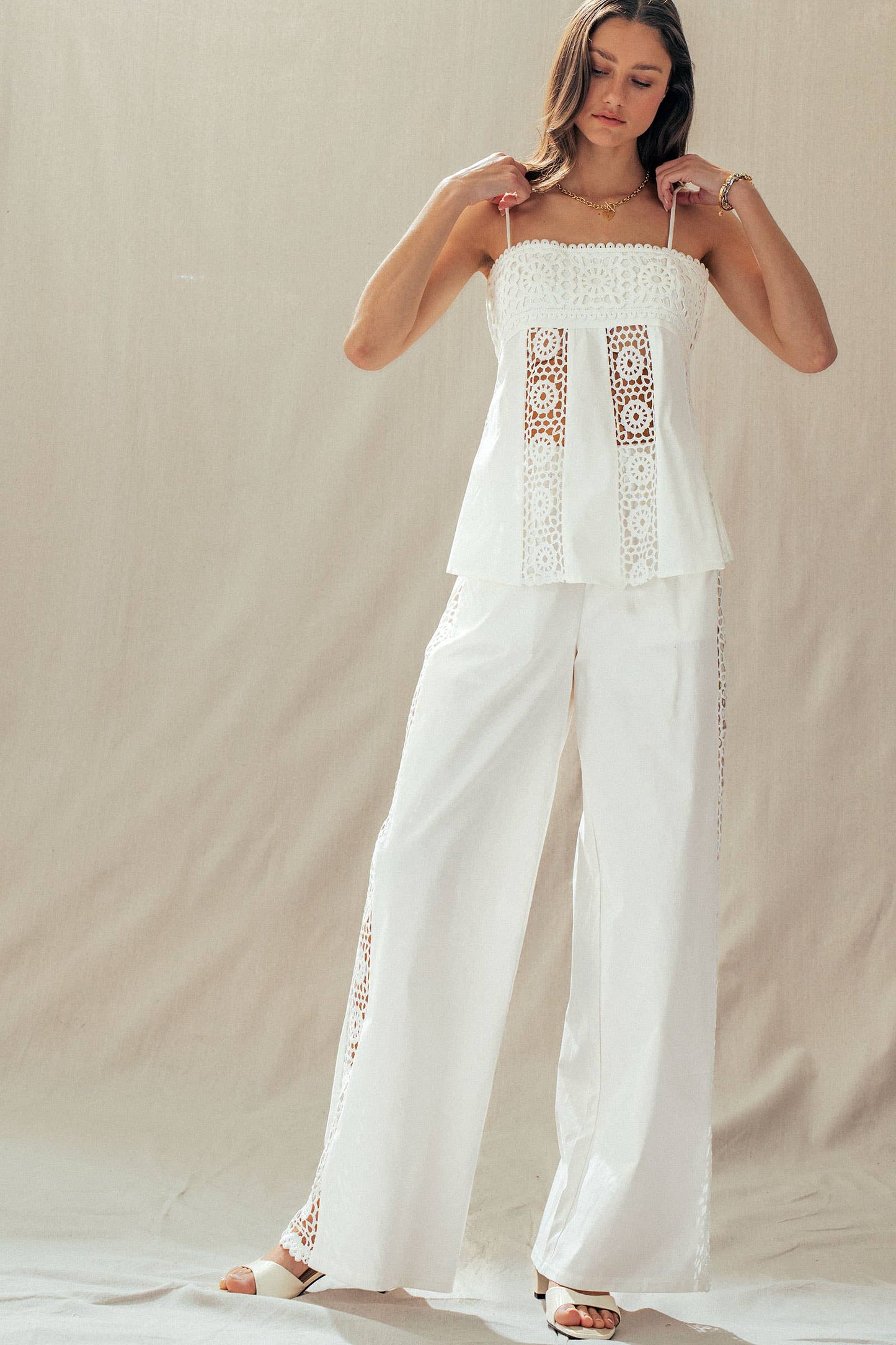 Eyelet Lace Top