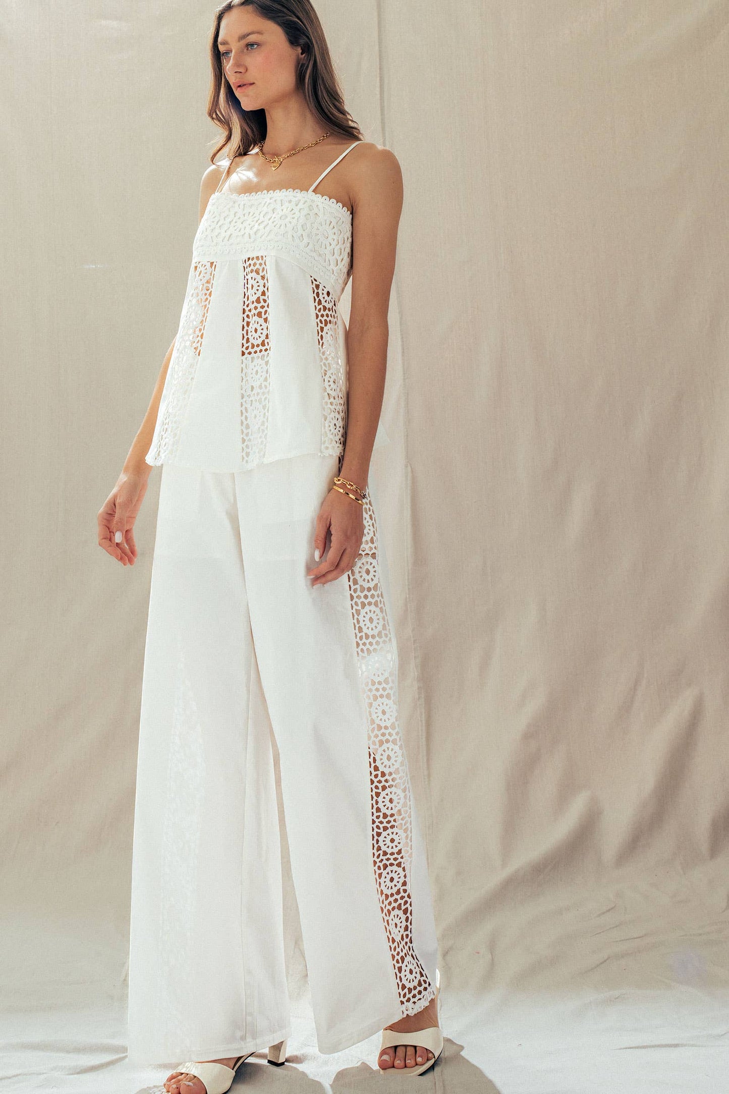 Eyelet Lace Top