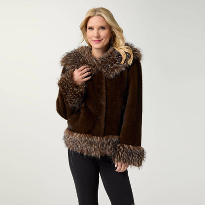 Laurette Faux Fur Jacket