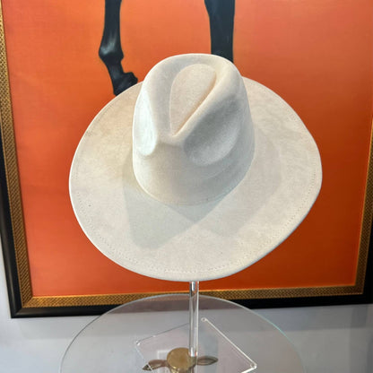 Classic Wide Brim Suede Premium  Hat