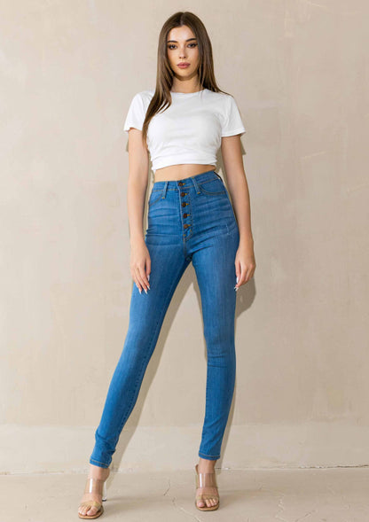 Zero Skinny Jeans by Vibrant Muse