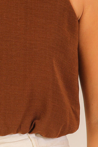 Flowy Cropped Tank Top