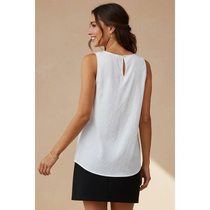 Buckle Strap Sleeveless Top