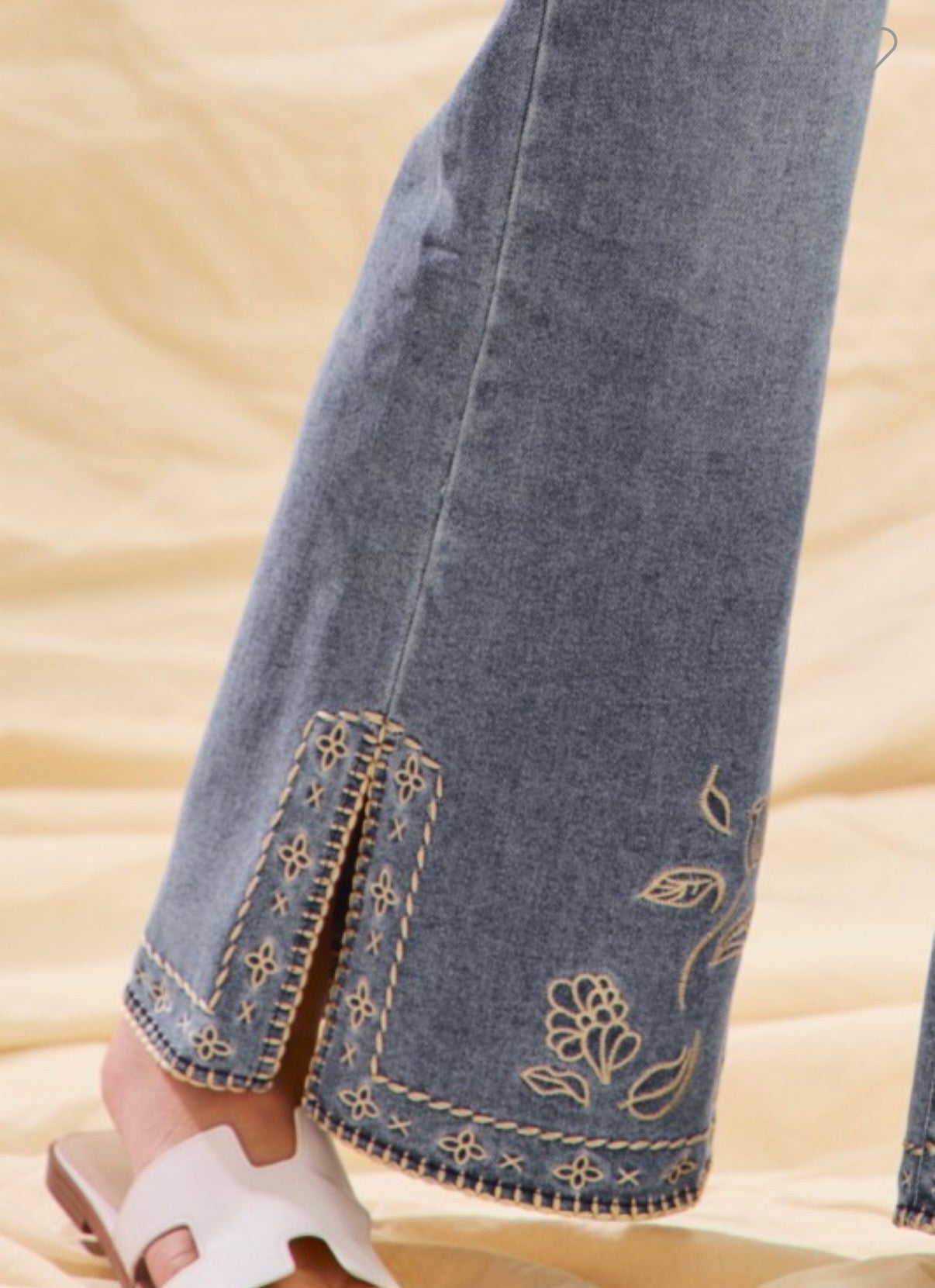 London Embroidery Jeans
