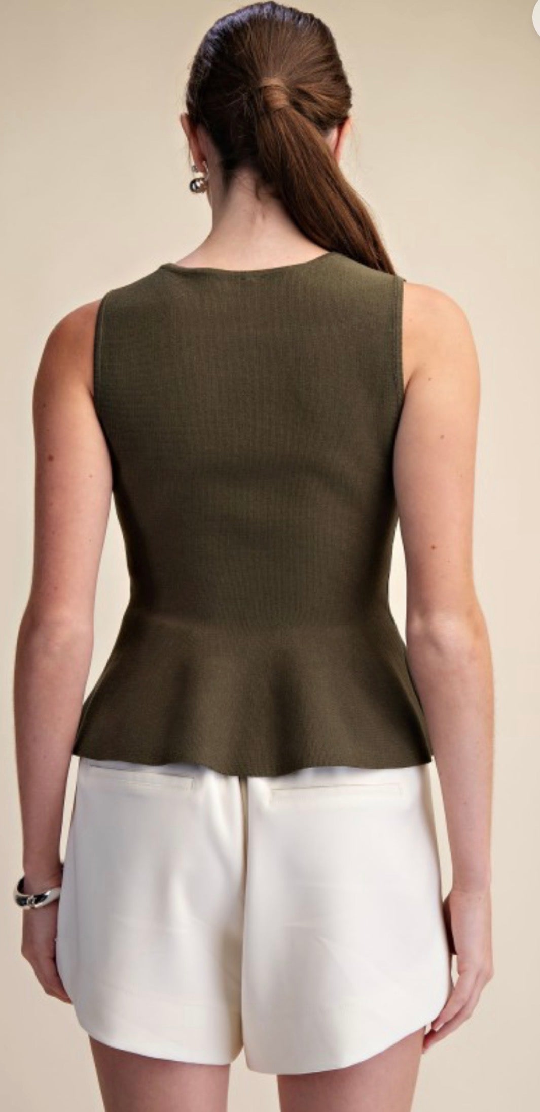 Glam Lala Peplum Top