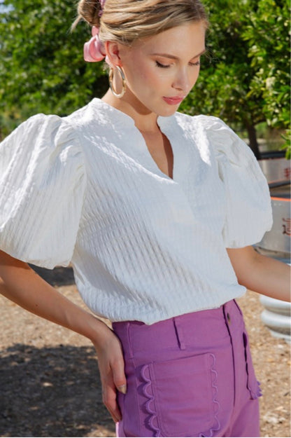 Nivea Puff Sleeve Top