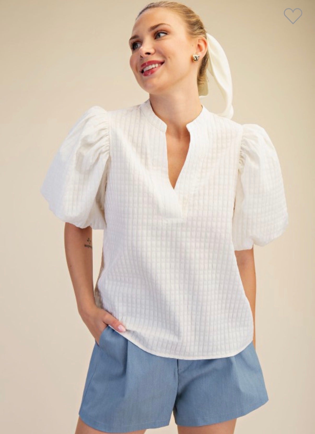 Nivea Puff Sleeve Top