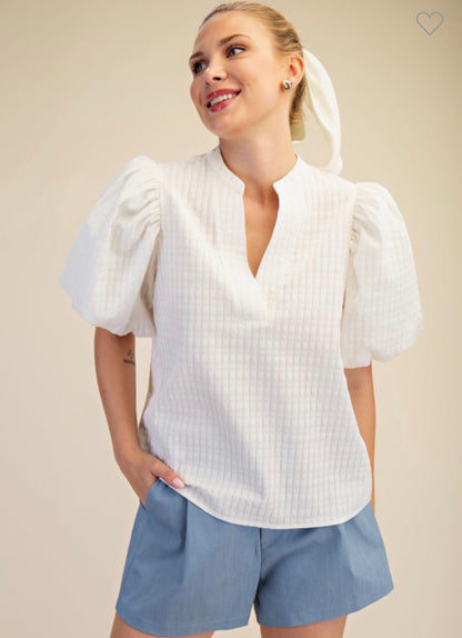Nivea Puff Sleeve Top