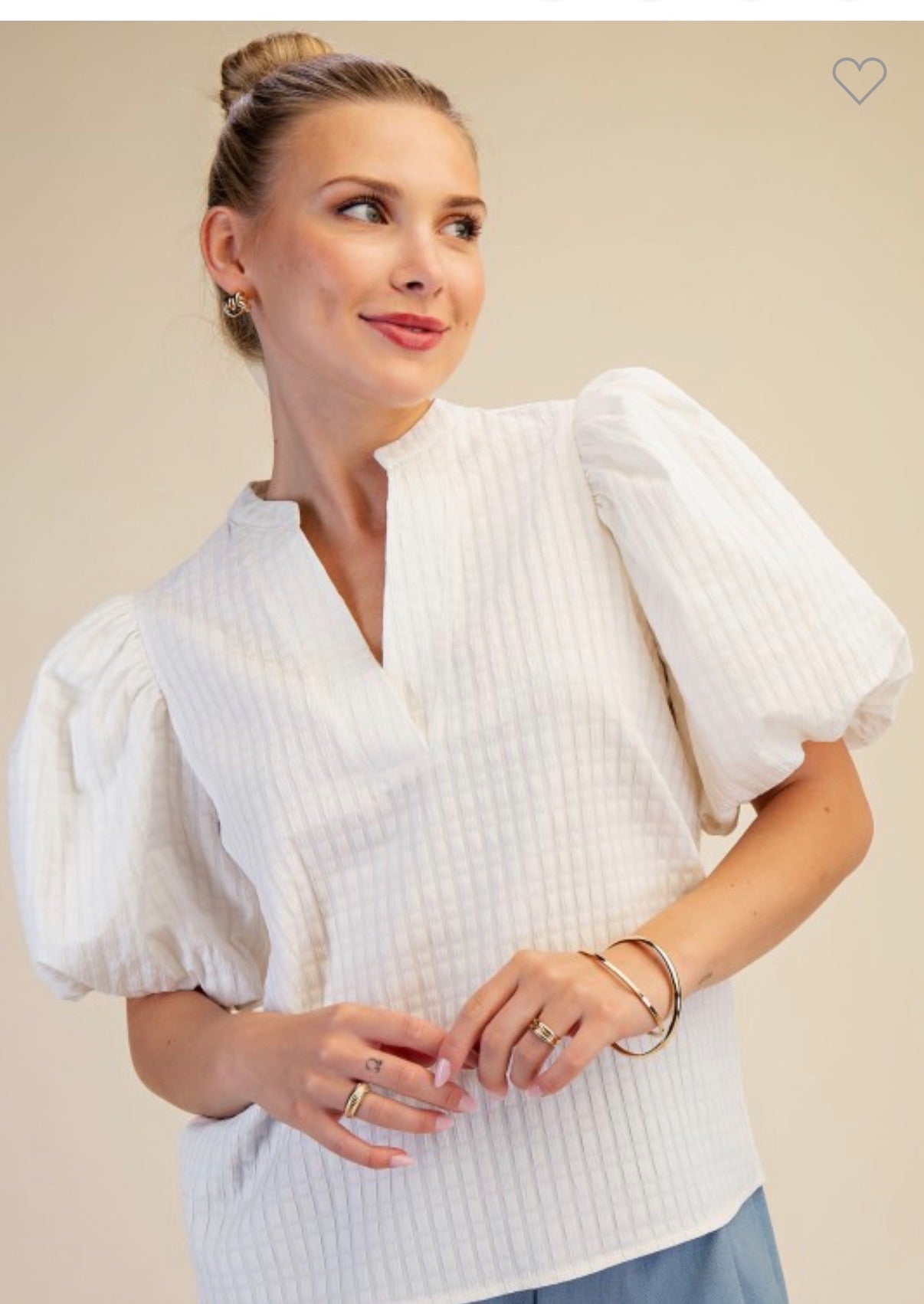 Nivea Puff Sleeve Top