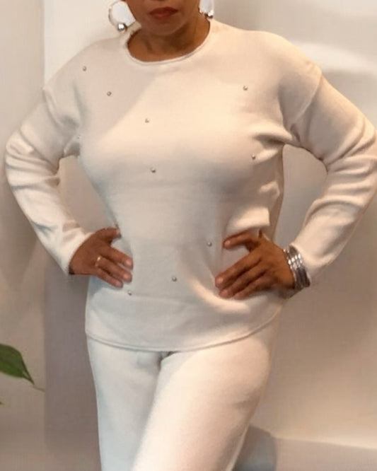 Dominique - 2 Piece Sweater Set