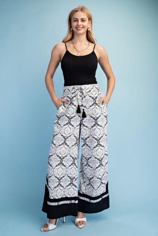 Giselle Wide Leg Palazzo Pants