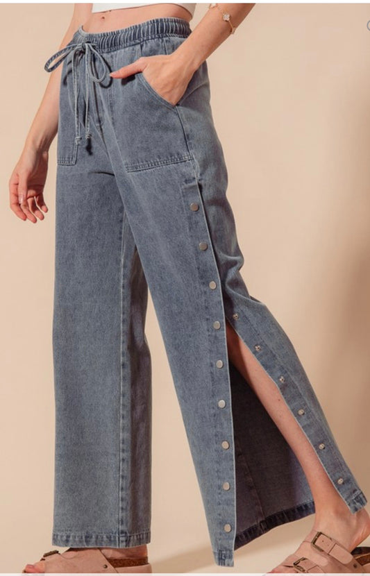 Oh Snap Denim Jeans