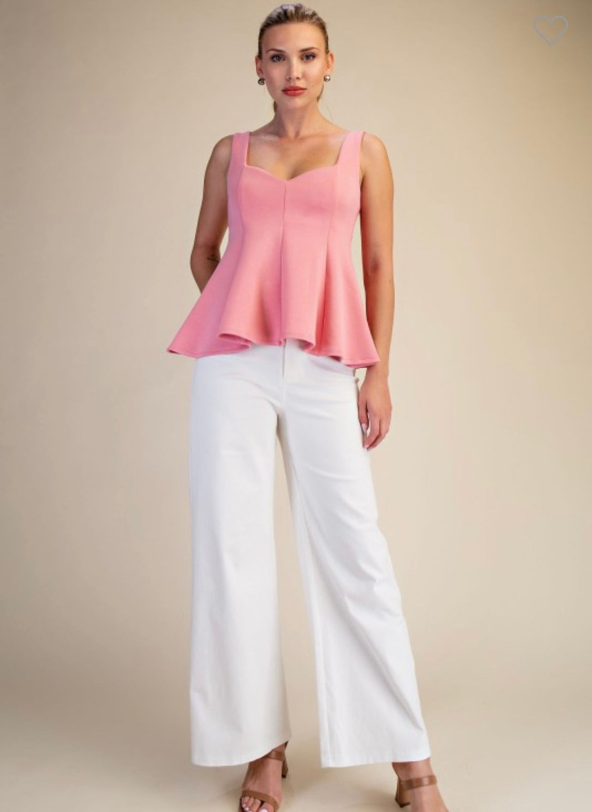 Glam Peplum Top