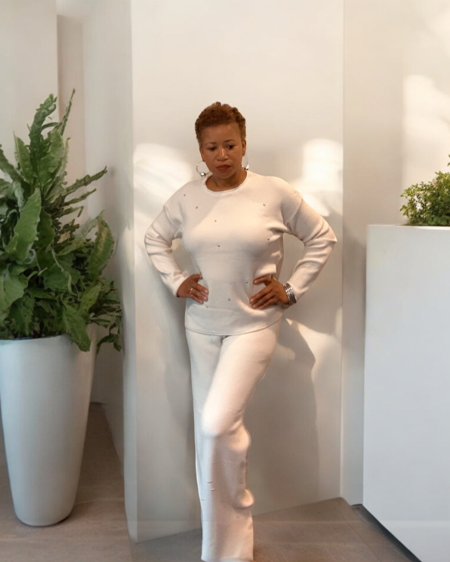 Dominique - 2 Piece Sweater Set