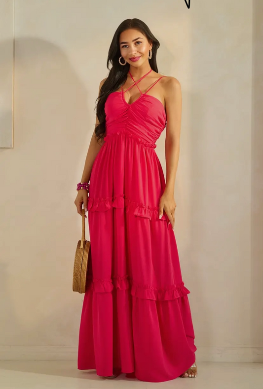 Dominican Coast Maxi Dress