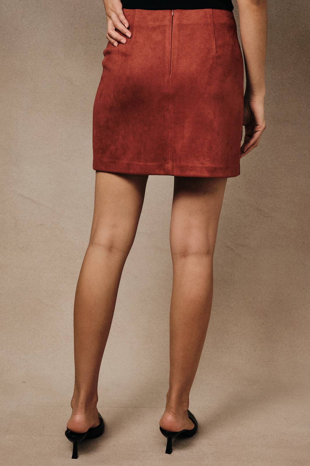 SUEDE MINI SKIRT By Sunday Edition