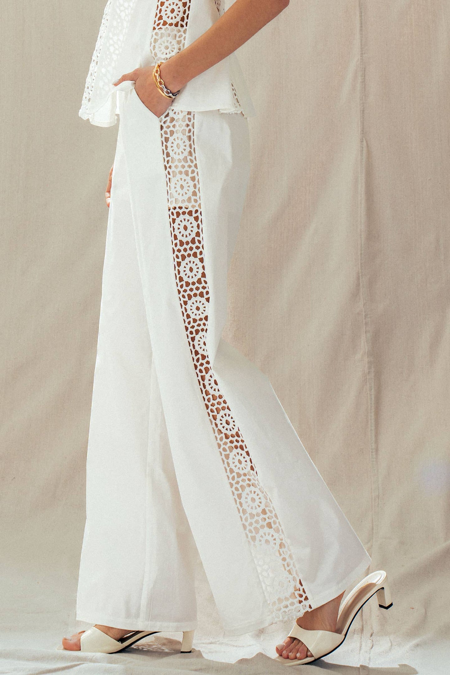 Eyelet Lace Top