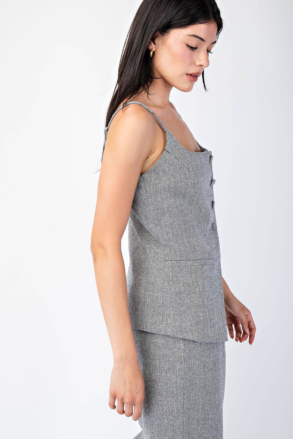 HERRINGBONE  TOP