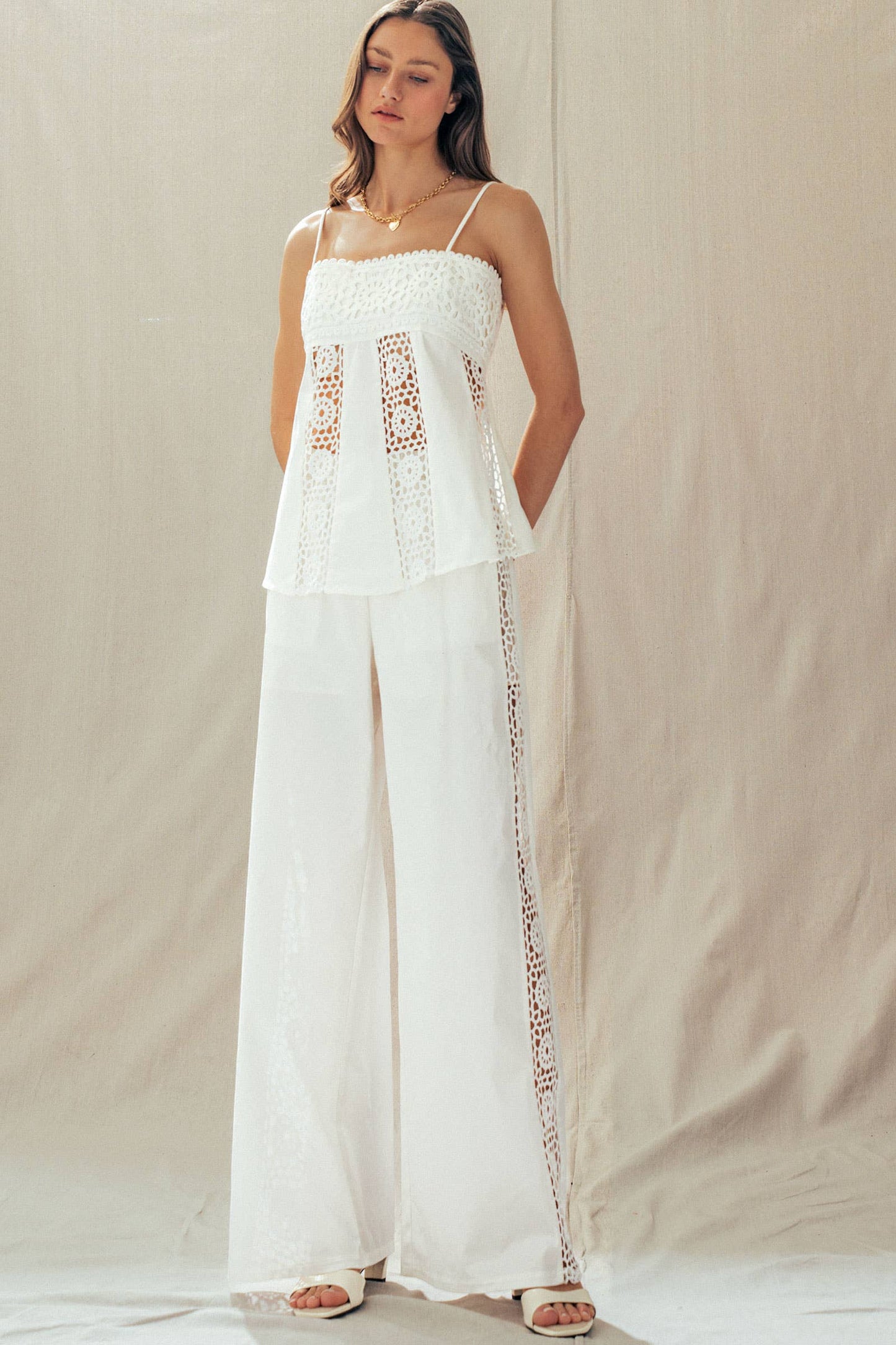 Eyelet Lace Top