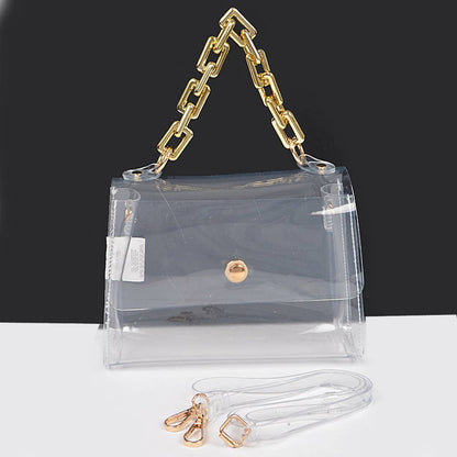 Event Ready Transparent Glam Purse
