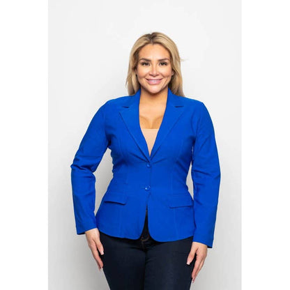 JAMIE BUTTON FRONT BLAZER