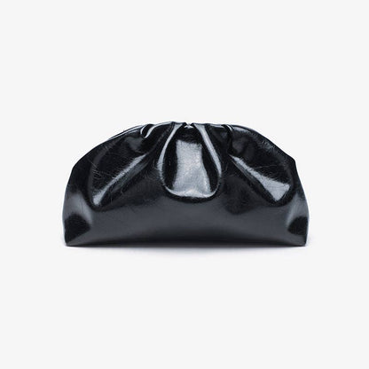 Studded  Rouched Evening Handbag