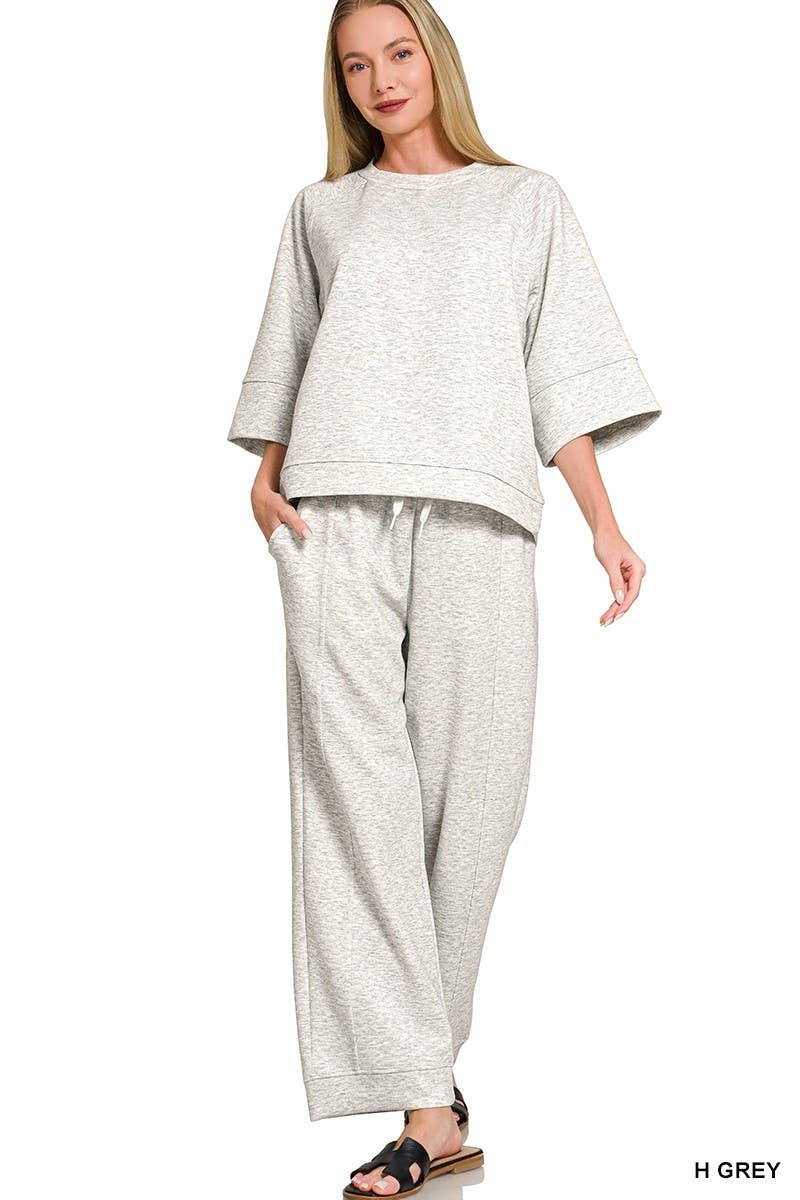Everyday Causal Scuba Top by Vanilla Monkey
