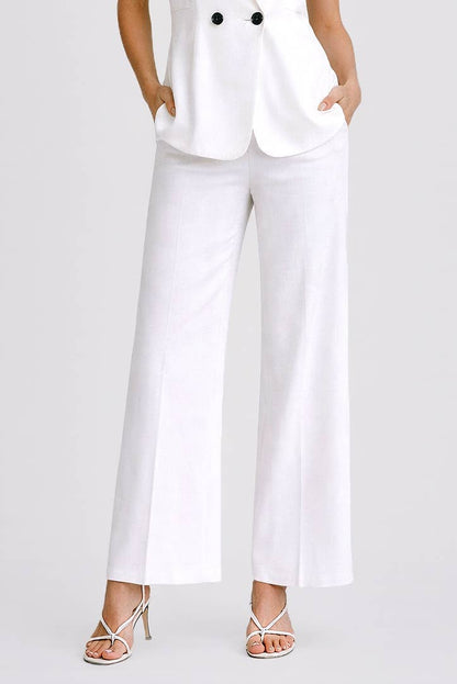 Relaxed Wide-Leg Trousers