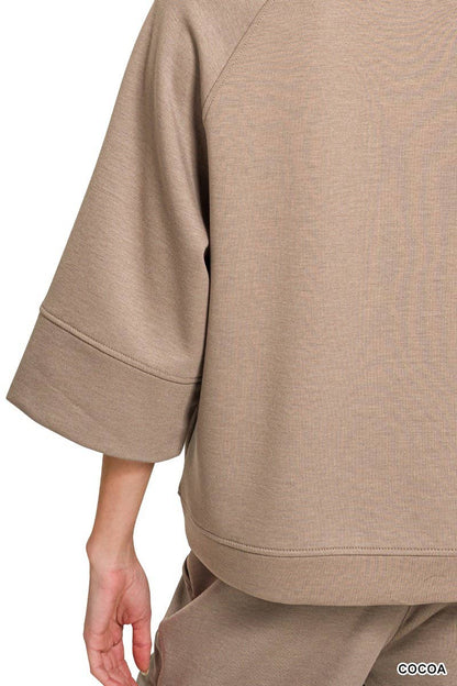 Everyday Causal Scuba Top by Vanilla Monkey
