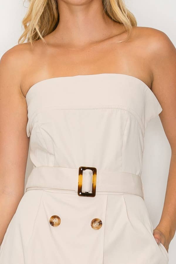 Effortless Strapless Jumpsuit