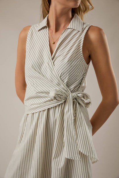 Catalina Surplice Dress