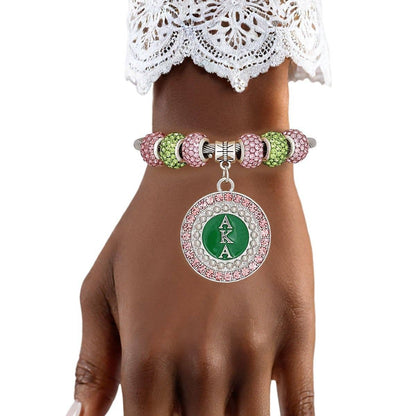 AKA GreekCharm Cable Bracelet