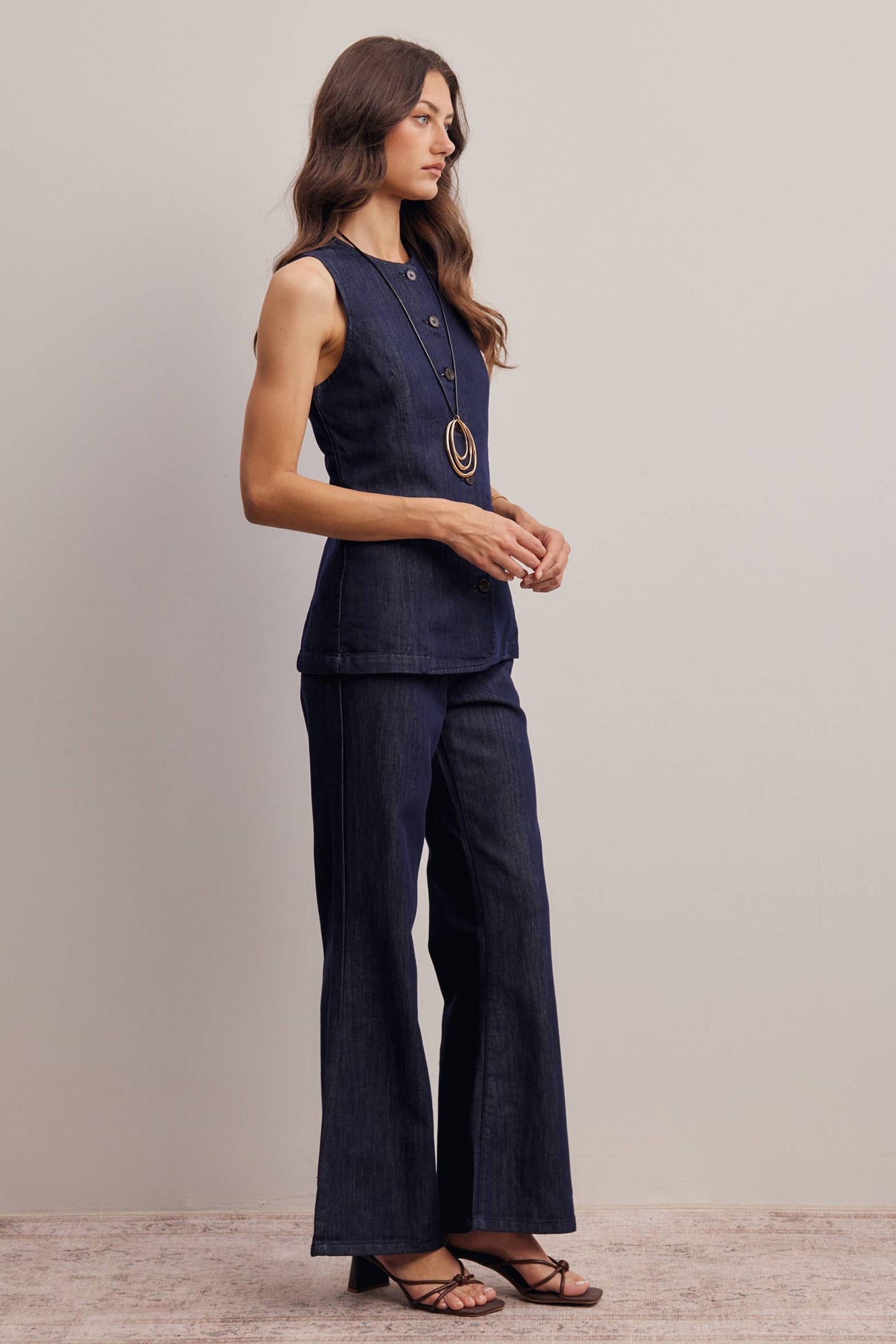 Avera Tailored Denim Pants
