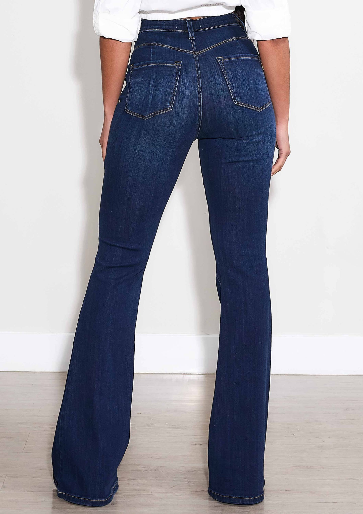 Denim Jeans  Smooth & Stretchy Flare leg pants