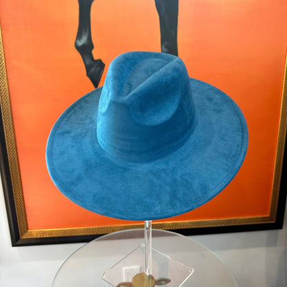 Classic Wide Brim Suede Premium  Hat