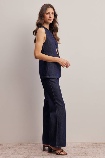 Avera Tailored Denim Pants