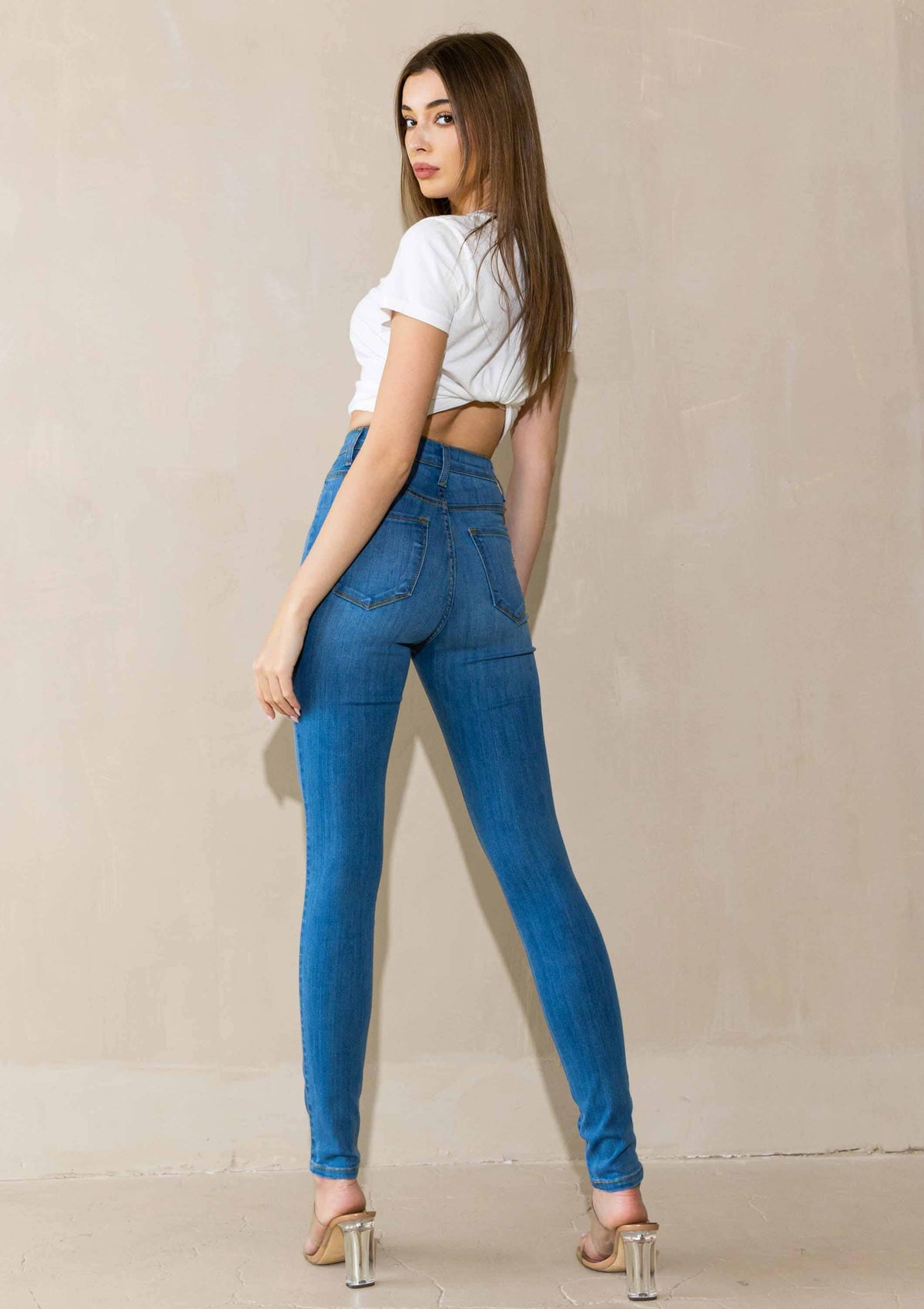 Zero Skinny Jeans by Vibrant Muse