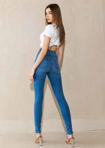 Zero Skinny Jeans by Vibrant Muse