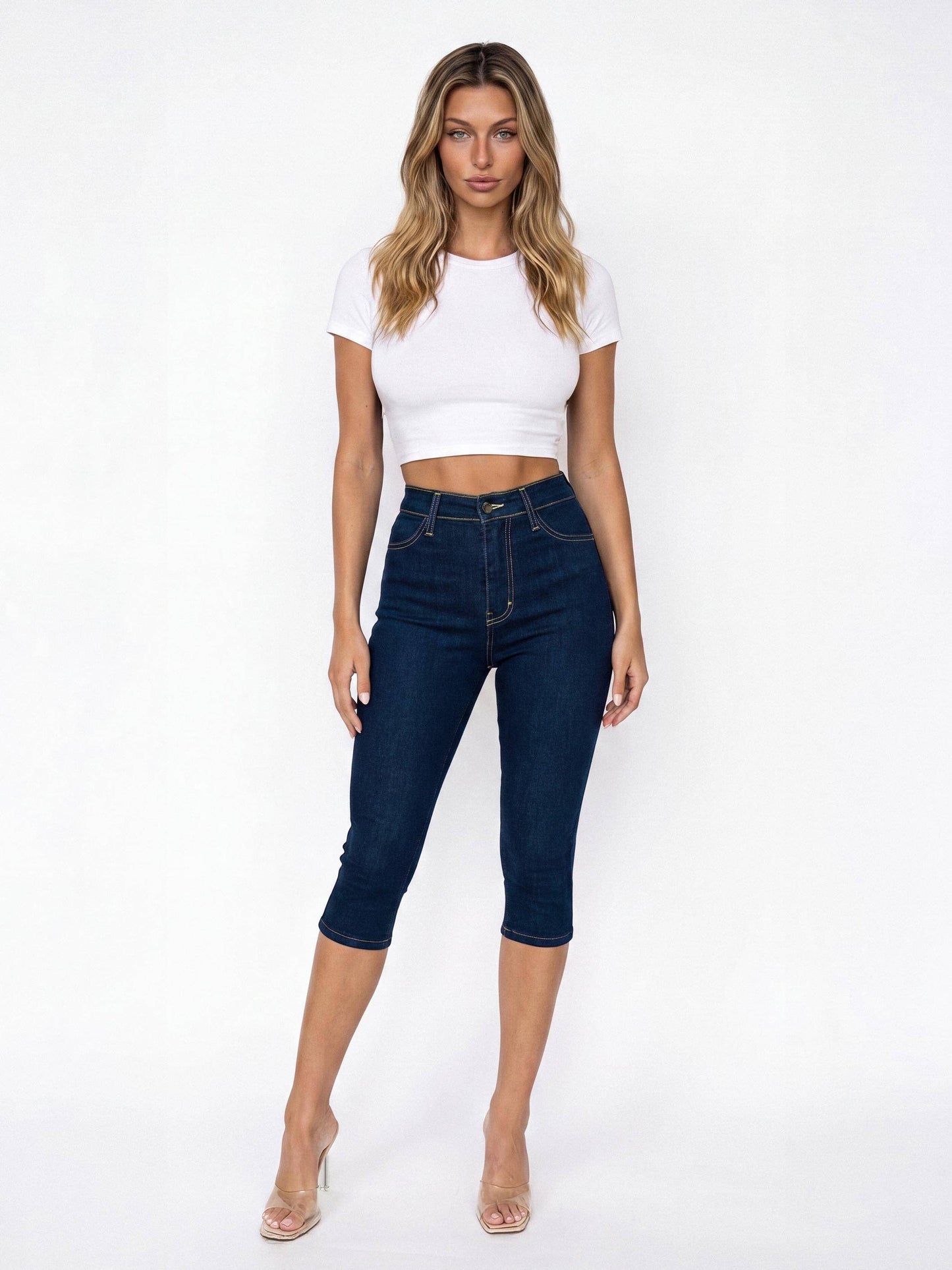 Vibrant Classic Capri Pants